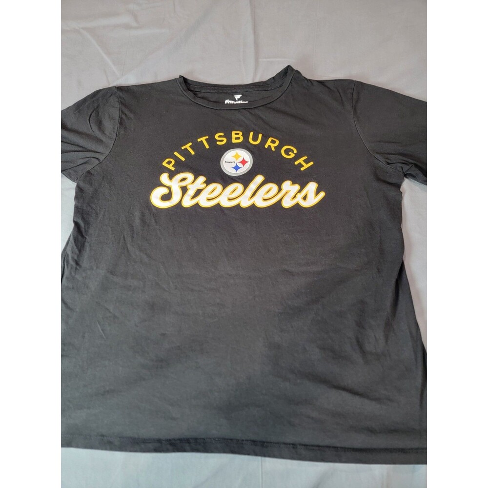 NFL Pittsburgh Steelers Women's Black T-shirt Fanatics